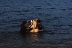 Alba in acqua